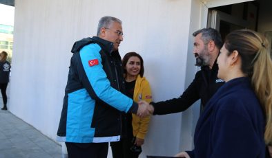 Diyarbakır İl Sağlık Müdürü Asiltürk, 112 Acil Çağrı Merkezi ve İstasyonları Ziyaret Etti