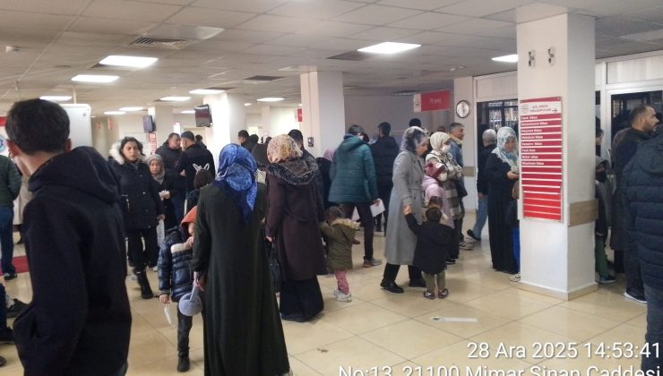 Diyarbakır’da Hafta Sonu Sağlık Alarmı: Çocuk Hastanelerinde Yoğunluk Arttı