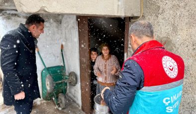 Diyarbakır’da Eksi 12 Derecede Devlet Şefkati