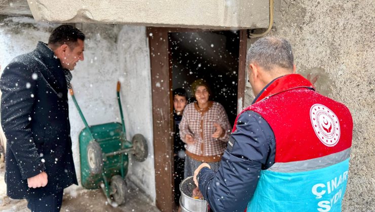 Diyarbakır’da Eksi 12 Derecede Devlet Şefkati