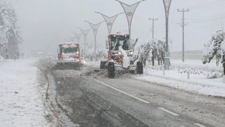 Diyarbakır için Yoğun Kar Alarmı