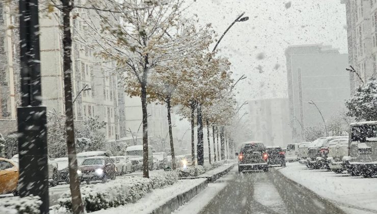 Meteoroloji’den 4 il için yoğun kar yağışı uyarısı