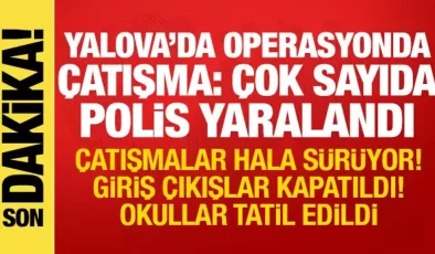 Yalova’da DEAŞ Operasyonu: Çatışma Sürüyor, 8 Polis Yaralı