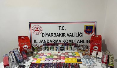 Diyarbakır’da kaçakçılık operasyonu