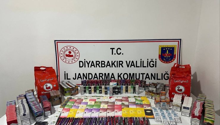 Diyarbakır’da kaçakçılık operasyonu