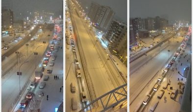 Batman’da kar trafiği felç etti: Ara sokaklar ulaşıma kapandı