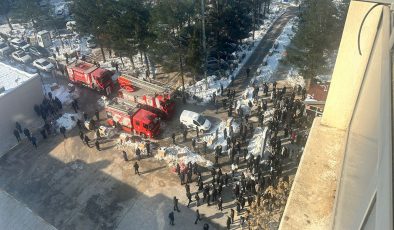 Diyarbakır’da Hastanede Yangın Çıktı Hastalar Tahliye Edildi