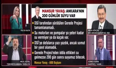 CNN TÜRK Masası’nda Su Tartışması Alevlendi: Yiğitel ile Evren Arasında Gergin Anlar