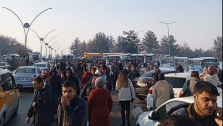 Diyarbakır’da Kar Çilesi: Üniversite Öğrencileri Sınavlara Ulaşamadı