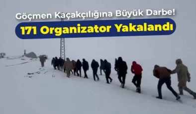 Diyarbakır dahil 26 ilde göçmen kaçakçılığı operasyonu