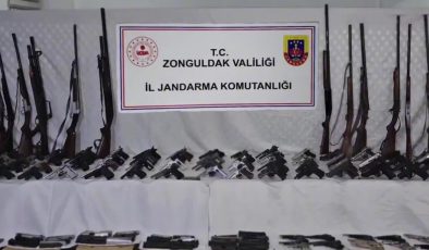 Diyarbakır dahil 14  ilde silah kaçakçılığı operasyonu: 202 gözaltı