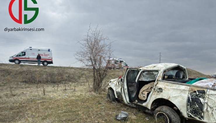  Lice’de feci kaza: 8 Yaralı