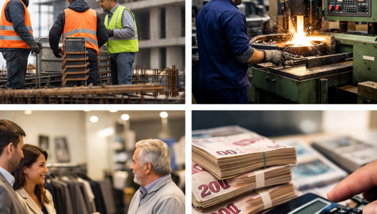 Ücret ve Maaş Endeksi Yüzde 36,5 Arttı!