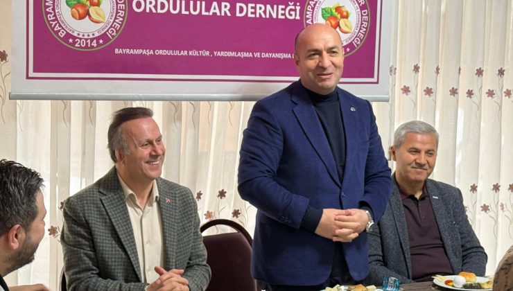 Kaymakam Abdullah Çiftçi, Bayrampaşa Ordulular Derneği’nin Kahvaltı Programına Katıldı