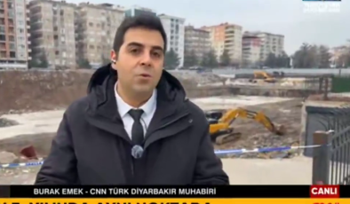 Gazeteci Burak Emek, CNN Türk Diyarbakır Muhabiri Oldu