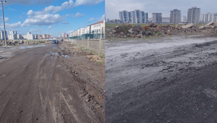 Diyarbakır’da öğrencilerin çamur ile imtihanı