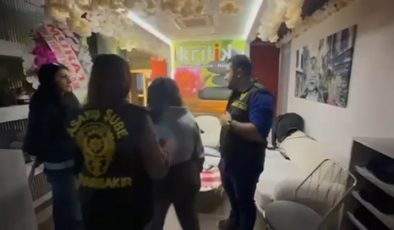 Diyarbakır’da masaj salonu fuhuş yuvası çıktı