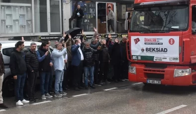 Gazze İçin Yardım TIR’ı Yola Çıktı