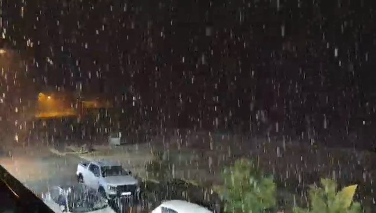 Diyarbakır’ın Yüksek Kesimleri Beyaz Örtüyle Kaplandı