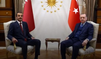 Cumhurbaşkanı Erdoğan ile Katar Emiri Al Sani telefonda görüştü