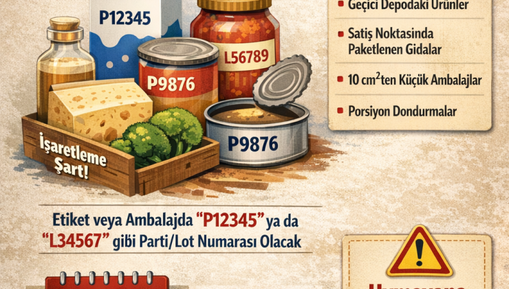 Gıdalar İçin Yeni Tebliğ Yayımlandı: Milyonlarca Üründe Değişiklik!