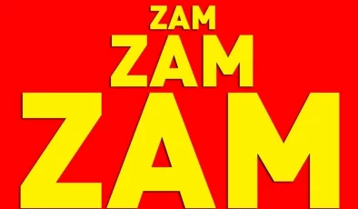 İptal olan zammın 2 katı yolda