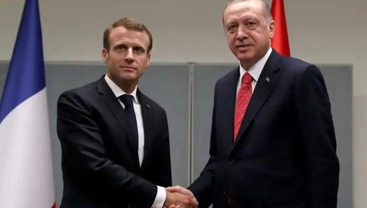 Cumhurbaşkanı Erdoğan, Fransa Cumhurbaşkanı Macron ile görüştü
