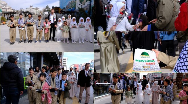 Van’da Mevlid-i Nebi etkinliğine güllerle davet