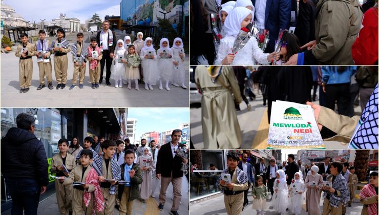 Van’da Mevlid-i Nebi etkinliğine güllerle davet