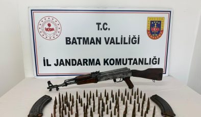 Batman’da ruhsatsız silah operasyonu: 2 tutuklama