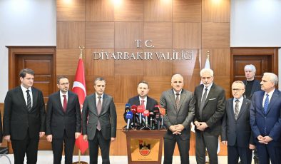 Bakan Gürlek Diyarbakır’da önemli Açıklamalar Yaptı