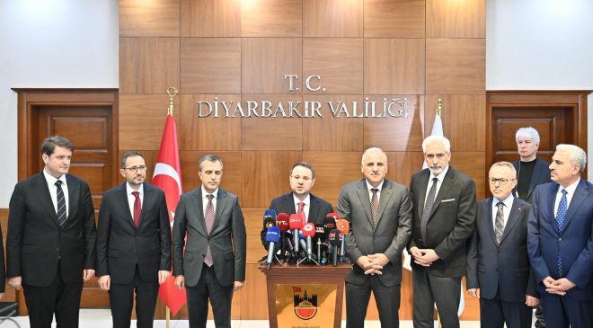 Bakan Gürlek Diyarbakır’da önemli Açıklamalar Yaptı