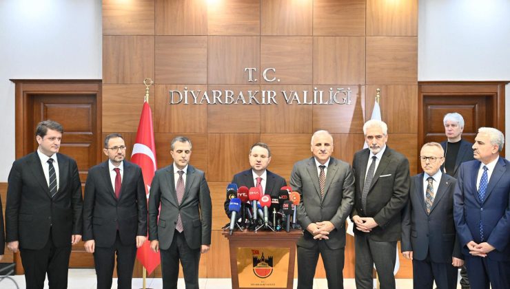 Bakan Gürlek Diyarbakır’da önemli Açıklamalar Yaptı