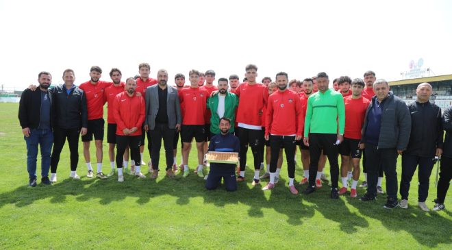 DTSO’dan Diyarbekirspor’a moral ziyareti: “Bu takım yalnız değil”
