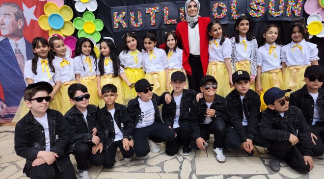 Kayapınar’da 23 Nisan Coşkusu: Miniklerden Büyük Gösteri