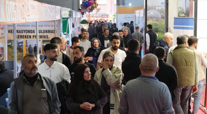 Diyarbakır’daki Doğu ve Güneydoğu’nun en büyük tarım fuarına yoğun ilgi