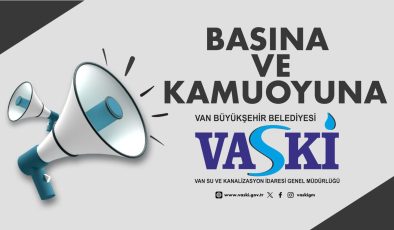 VASKİ: Sosyal medyadaki paylaşımlar gerçeği yansıtmıyor