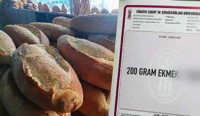 Ekmek fiyatlarında yeni dönem