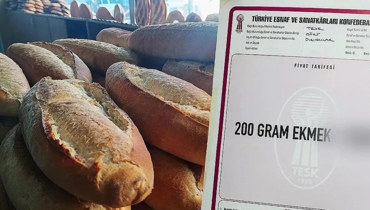 Ekmek fiyatlarında yeni dönem