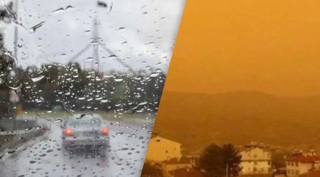 Meteoroloji uyardı: Kuvvetli sağanak ve toz taşınımı bekleniyor