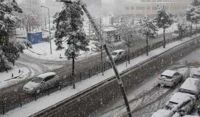 Elazığ için kuvvetli yağış ve kar uyarısı
