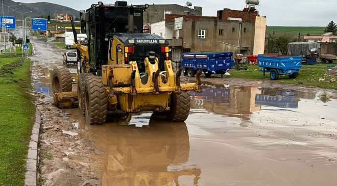 Aşırı yağışlar Siirt’te heyelan ve sele yol açtı