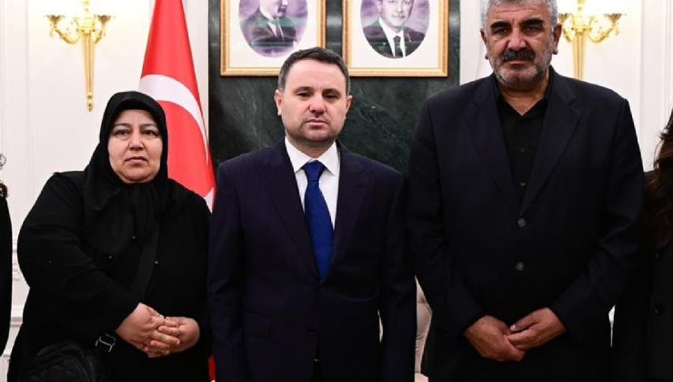 Adalet Bakanı Gürlek, Rojin Kabaiş’in ailesi ile bir araya geldi