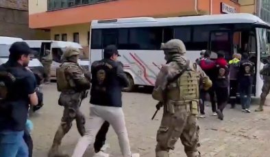 Diyarbakır dahil 22 ilde organize suç operasyonu: 23 tutuklama