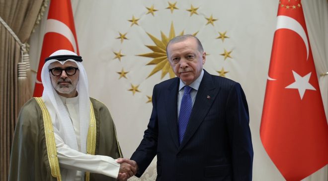Cumhurbaşkanı Erdoğan, Kuveyt Dışişleri Bakanı Sabah’ı kabul etti