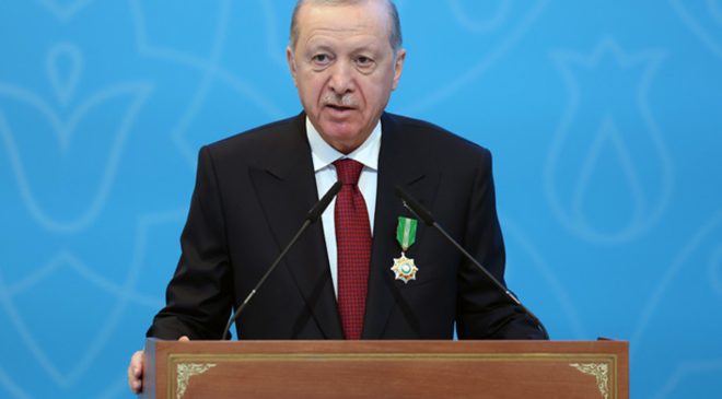 Cumhurbaşkanı Erdoğan: Türkiye-Kazakistan ilişkileri her alanda güçleniyor