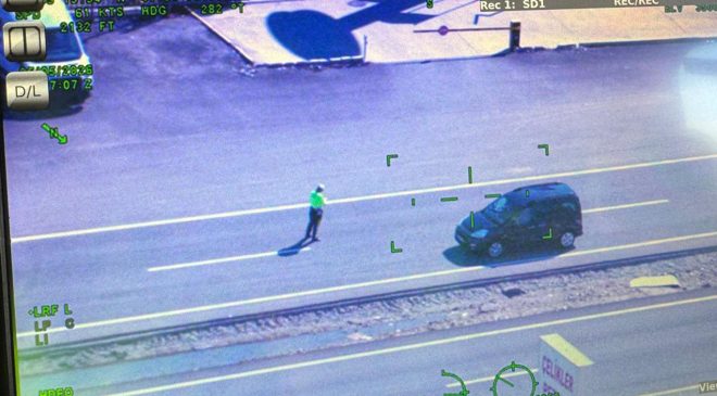 Batman’da hava destekli trafik denetimi