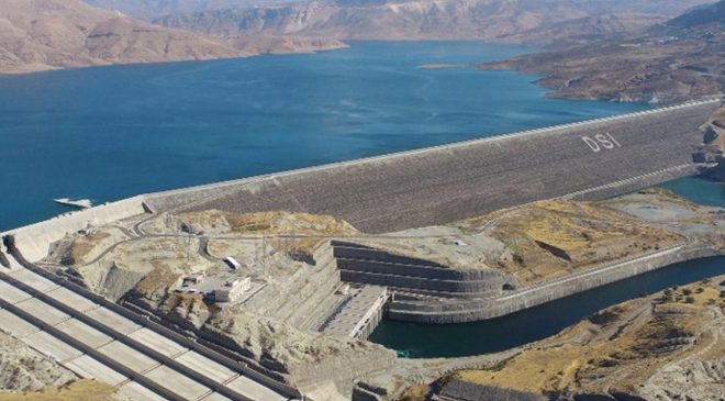 Ilısu Barajı’nda kontrollü su tahliyesi başlatıldı