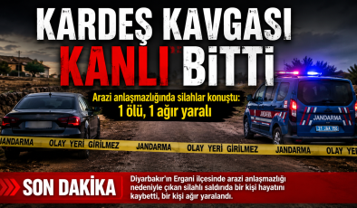 Diyarbakır’da Bir Kişi Kardeşini Kurşunlarının Hedefi Etti