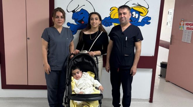 Diyarbakır’da Umut Veren Başarı: Süleyman Bebek Sağlığına Kavuştu